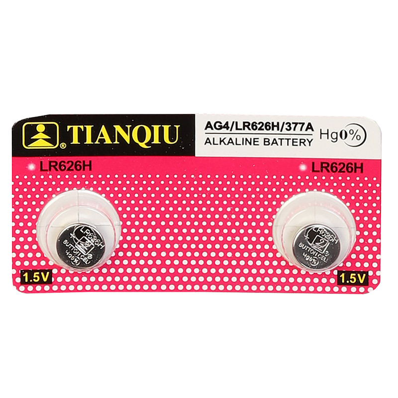 باتری ساعت  تیانکیو مدل AG4 LR626 377 بسته 2 عددی