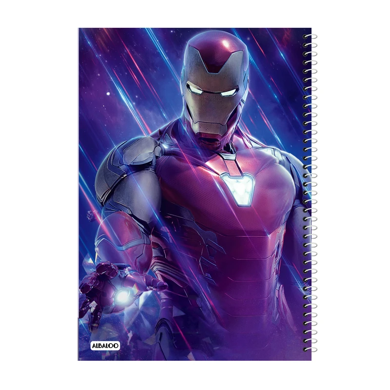 دفتر مشق 100 برگ آلبالو طرح انیمیشن آیرون من کد 2185