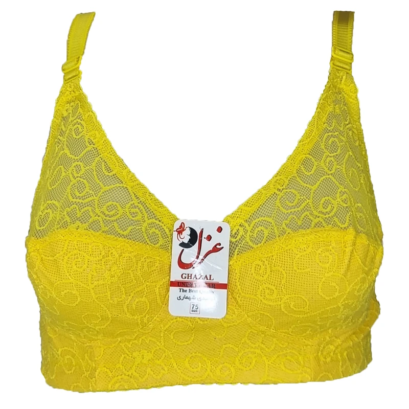  سوتین زنانه غزل مدل دانتل زیر نخ کد 2006