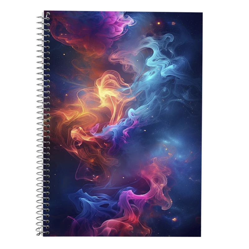 دفتر زبان 50 برگ مدوپد مدل دو خط طرح فانتزی کد DF14490