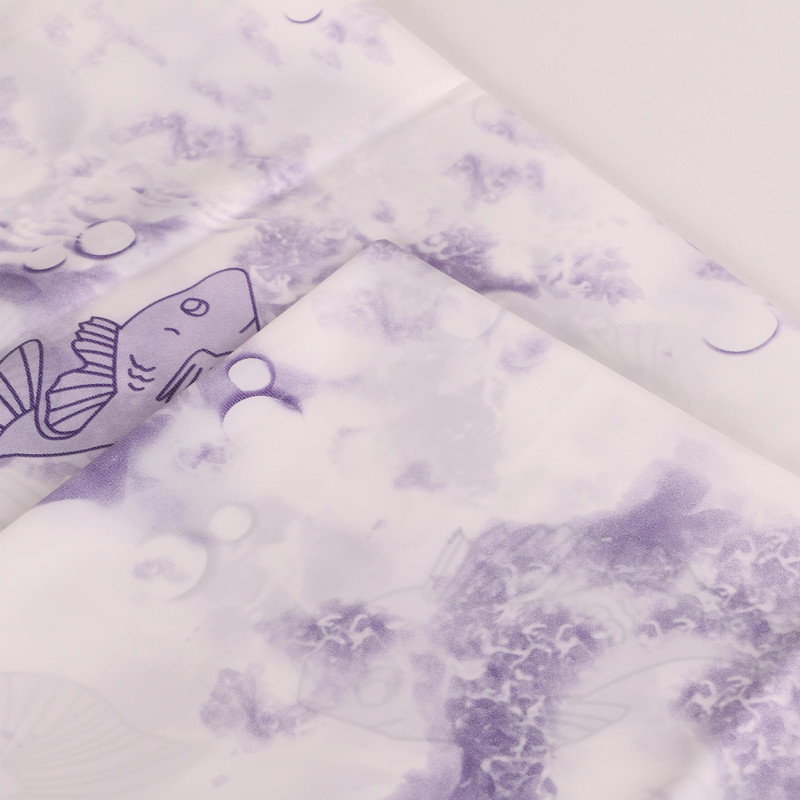 پرده حمام پیسو مدل BZ-19 سایز 180×200 سانتی متر