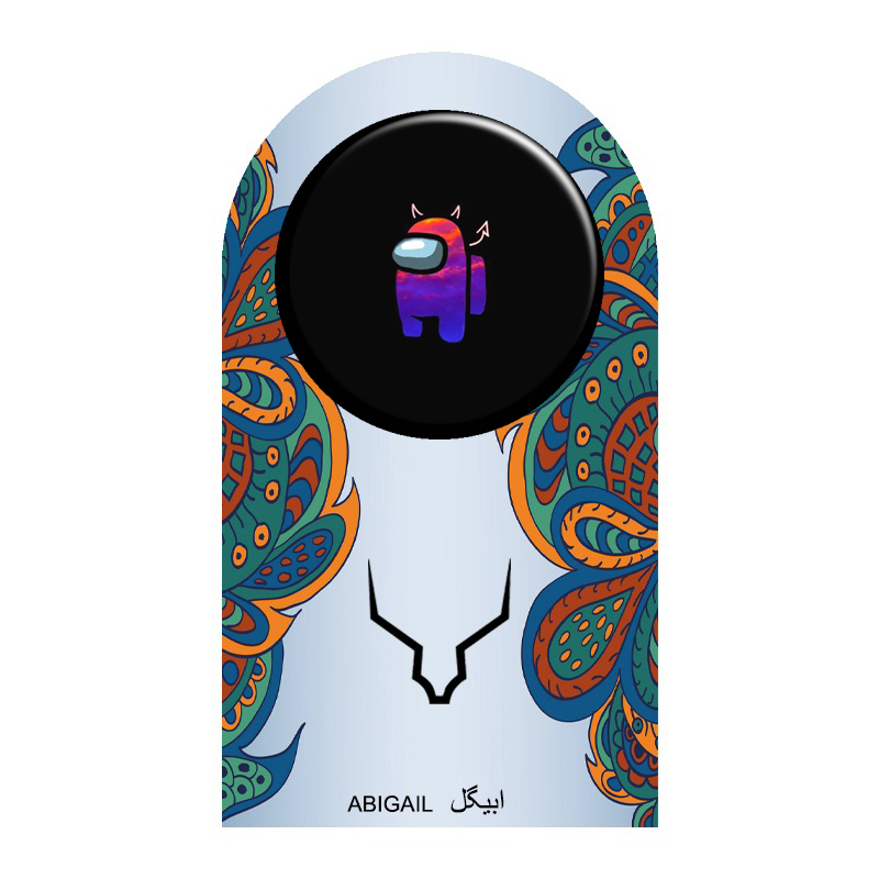 پیکسل ابیگل طرح امانگ آس کد among us 004