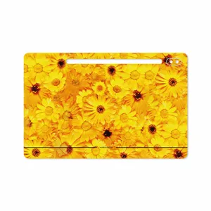 MAHOOT Yellow-Flower Cover Sticker for Samsung Galaxy Tab S6 2019 SM-T865
