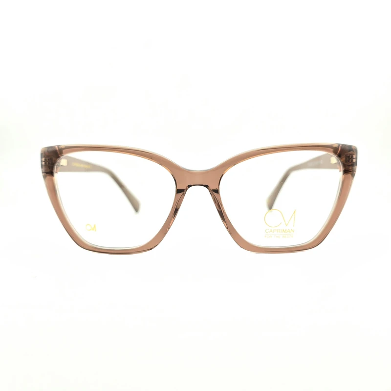 فریم عینک طبی ویفرر (Wayfarer) زنانه مدل CAPRIMAN TS3248 C2 مناسب برای صورت بیضی، قلب، گرد
