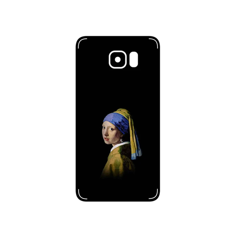 برچسب پوششی ماهوت مدل Girl with a Pearl Earring of Vermeer مناسب برای گوشی موبایل سامسونگ Galaxy Note 5