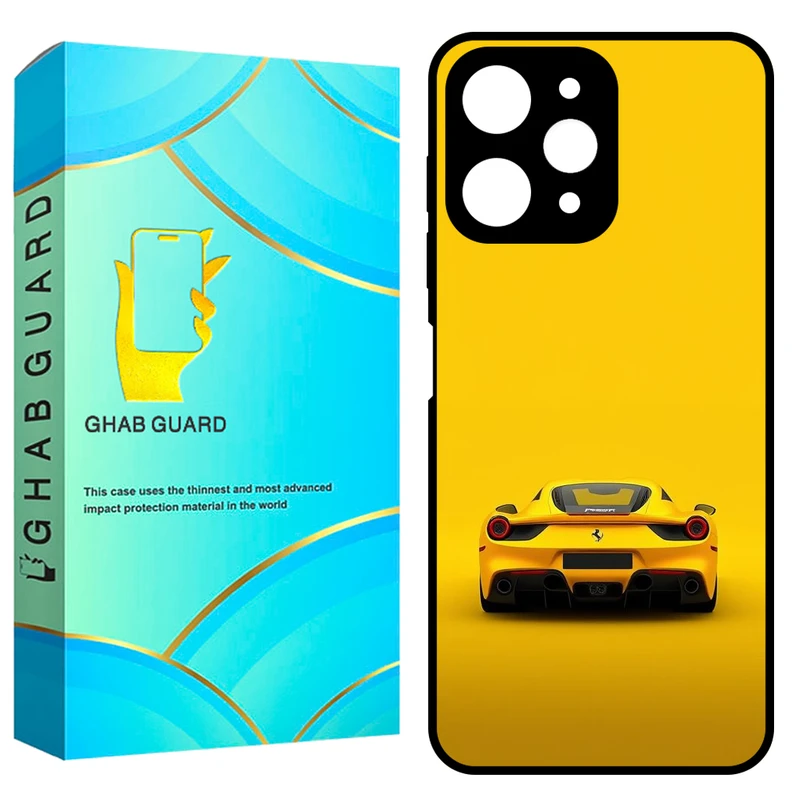 کاور قاب گارد طرح ماشین مدل GCHPR12 مناسب برای گوشی موبایل شیائومی Redmi 12 4G / Redmi 12 5G / Poco M6 Pro 5G