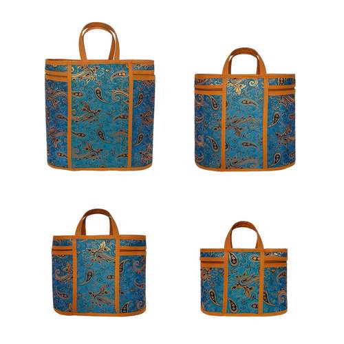 ساک دستی طرح سنتی مدل FIR100 مجموعه 4 عددی ساک دستی طرح سنتی مدل FIR100 مجموعه 4 عددی