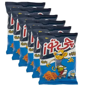  اسنک کرانچی پنیری چی توز - 95 گرم بسته 6 عددی 