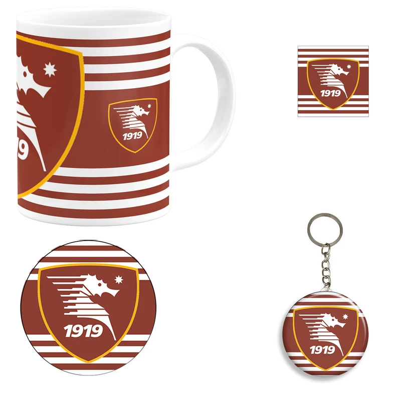 ست هدیه ماگ طرح باشگاه فوتبال سالرنیتانا مدل U.S. Salernitana F.C کد B1