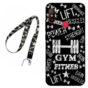 Megafone Gym 0010 Cover For Xiaomi Redmi 6 Pro / Mi A2 Lite Mobile Neckband