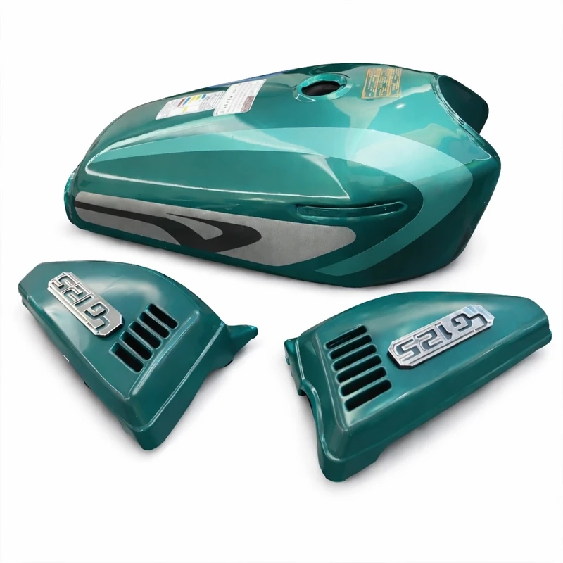 باک موتور سیکلت مدل کاستوم به همراه قاب بغل