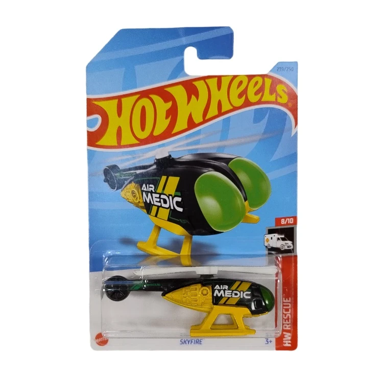 ماکت ماشین هات ویلز مدل هلیکوپتر امداد طرح SKYFIR
