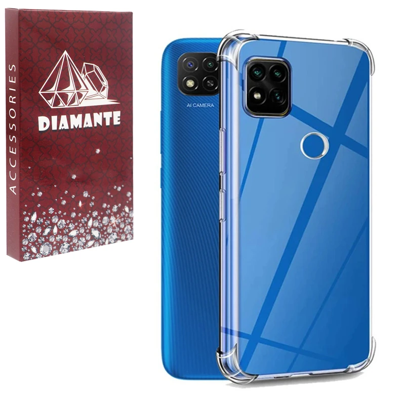 کاور دیامانته مدل ساده مناسب برای گوشی موبایل شیائومی Redmi 10A