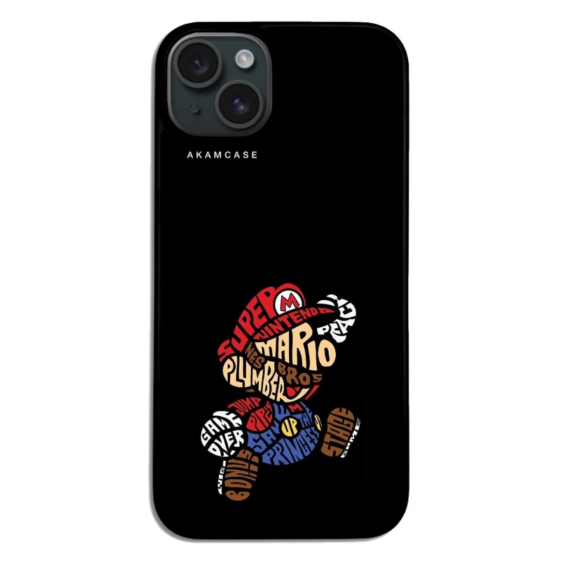 کاور آکام مدل AMC-WA15PLUS-SUPER MARIO1 مناسب برای گوشی موبایل اپل iPhone 15 Plus