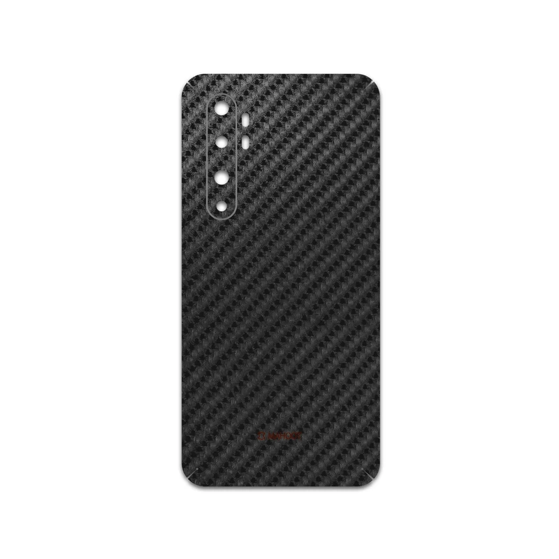 برچسب پوششی ماهوت مدل Shine-Carbon-Fiber مناسب برای گوشی موبایل شیائومی Mi Note 10 Lite