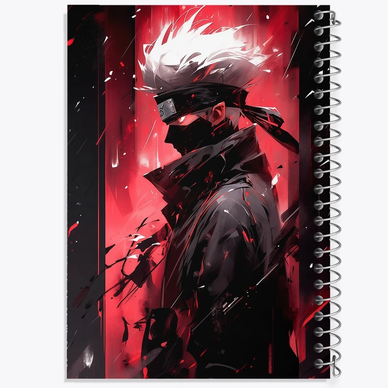 دفتر نقاشی 50 برگ خندالو طرح انیمه ناروتو (Naruto) کد F2858