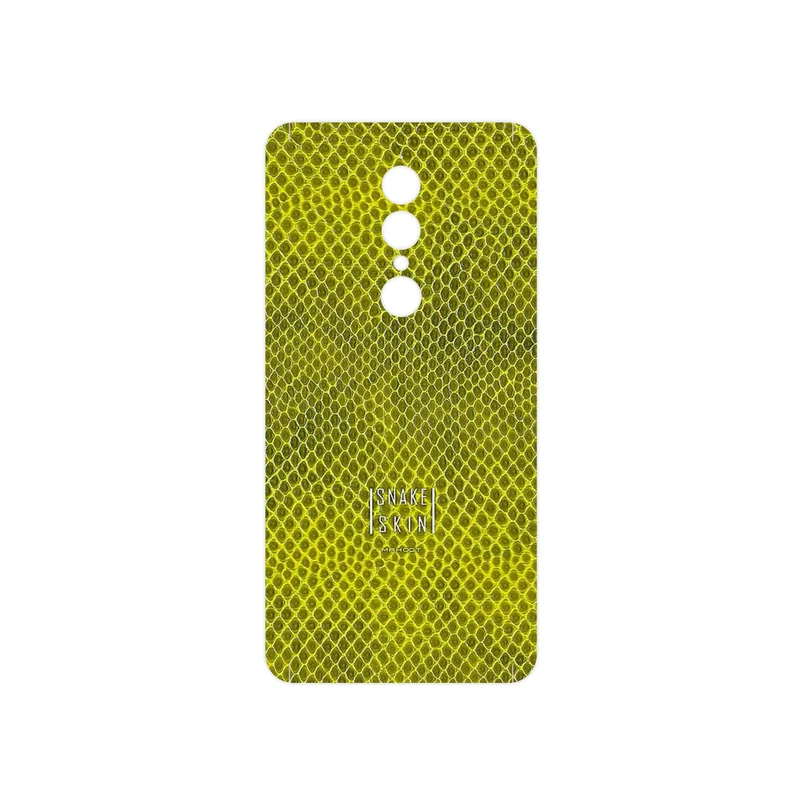 برچسب پوششی ماهوت مدل Yellow Snake Skin مناسب برای گوشی موبایل یومی A1 Pro