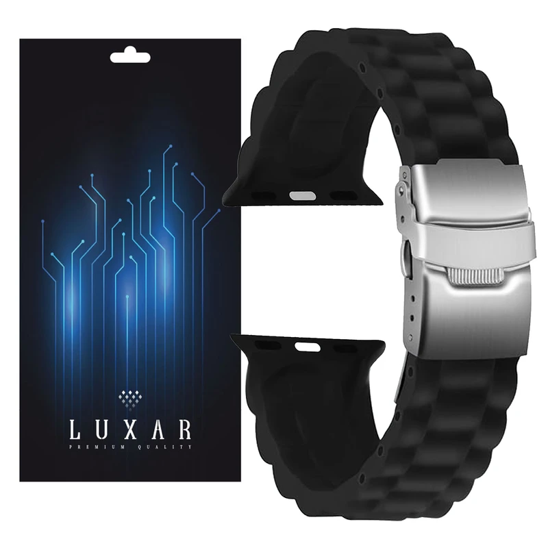 بند لوکسار مدل LUX -500 مناسب برای ساعت هوشمند اپل 42 / 44 / 45 / 49