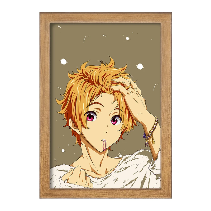 تابلو خندالو مدل هازوکی ناگیسا انیمه فری تیل Fairy Tail  کد 15615