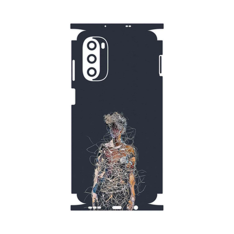 برچسب پوششی ماهوت مدل Strings Digital Art 1-FullSkin مناسب برای گوشی موبایل موتورولا Moto G52