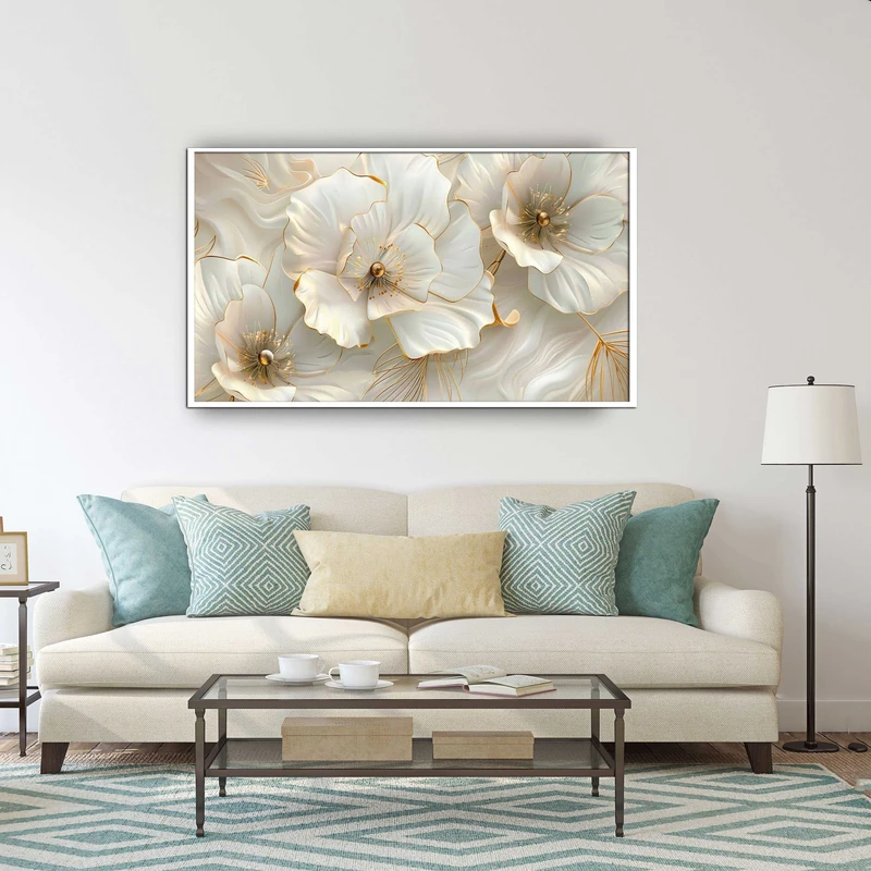 تابلو آتریسا طرح گل مدرن مدل ATF71 