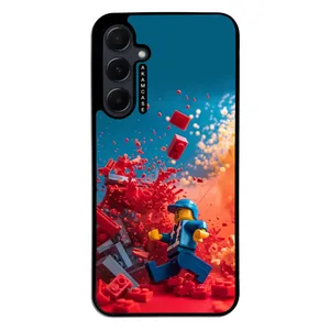 AKAM AMC-WSGA55-LEGO-27 Cover For Samsung Galaxy A55