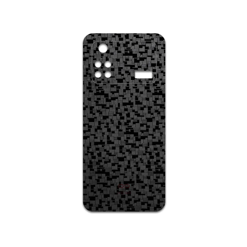 برچسب پوششی ماهوت مدل Black-Silicon مناسب برای گوشی موبایل شیائومی Poco M4 Pro 4G