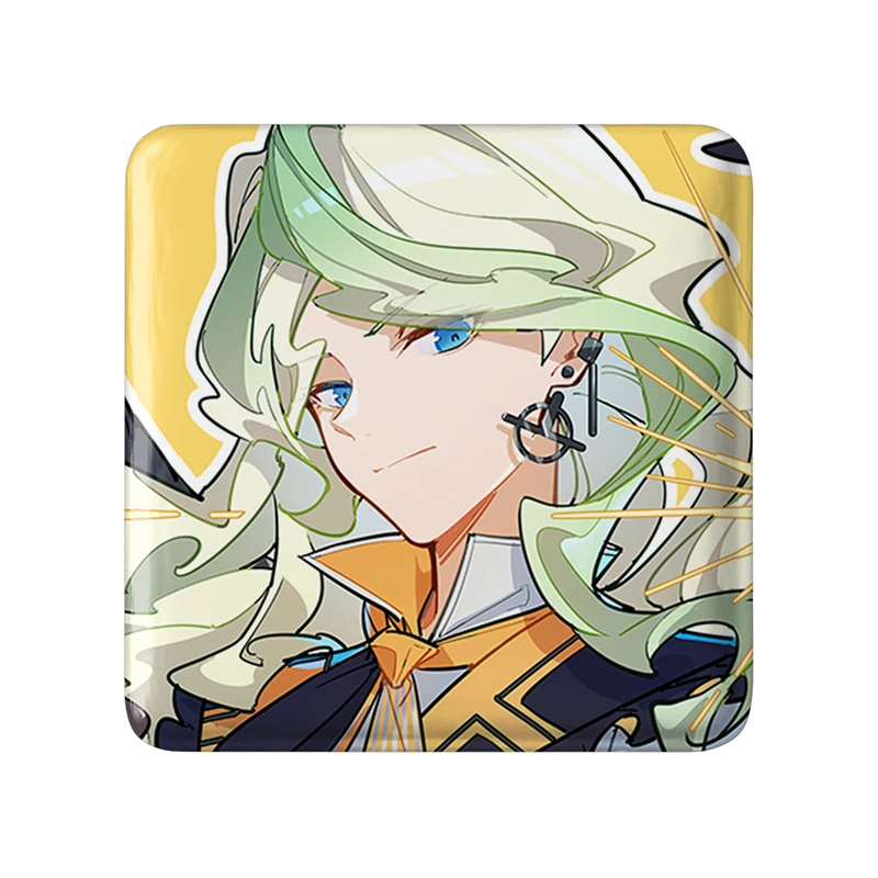 مگنت خندالو طرح دیانا انیمه جادوگران کوچک Little Witch Academia  مدل مربعی کد 22943