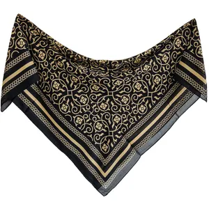 روسری زنانه مدل حریر نخ کد  7021