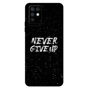 Megafone Never give up 1871 Cover For Infinix Note 10