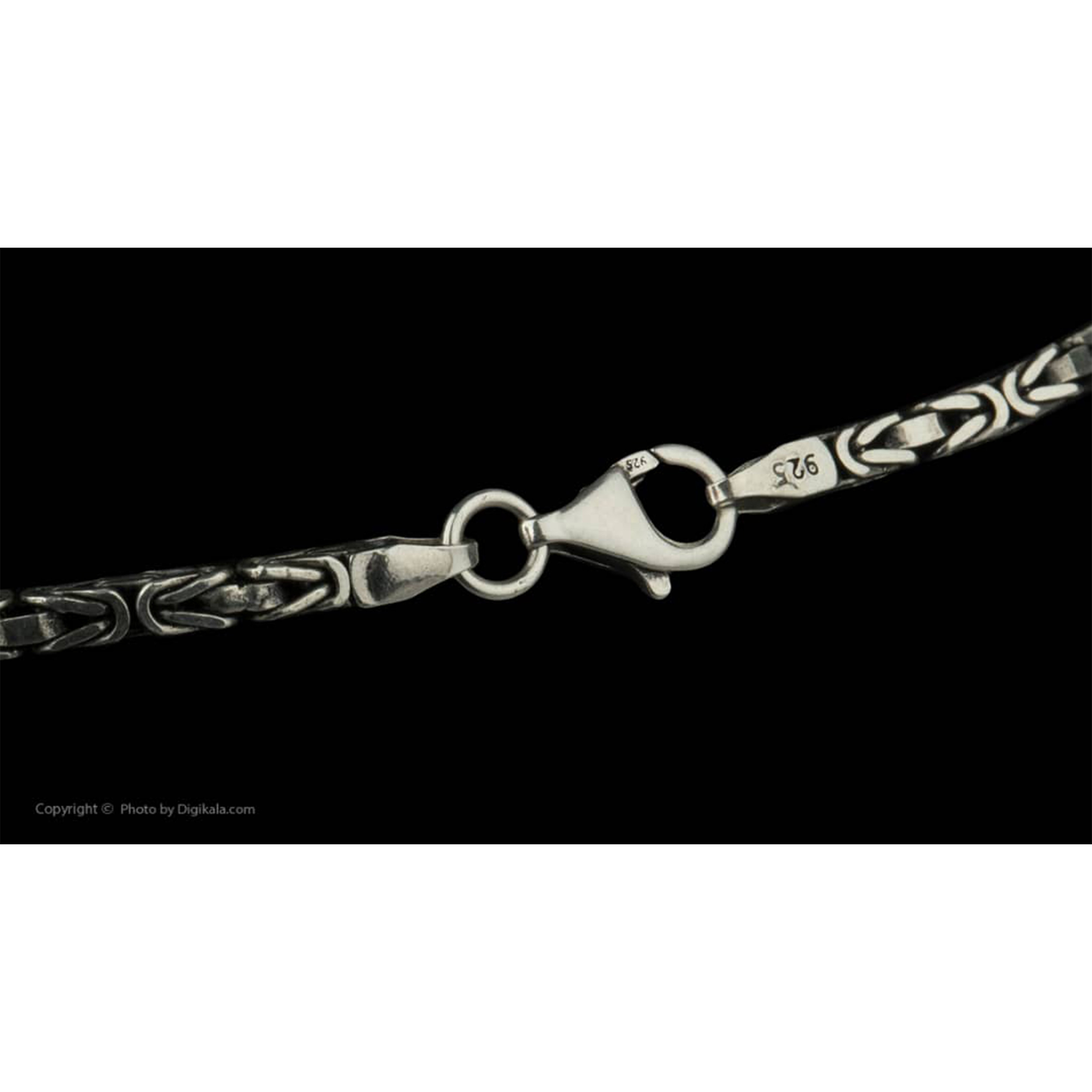 زنجیر نقره مردانه مدل 12 زنجیر نقره مردانه مدل 12