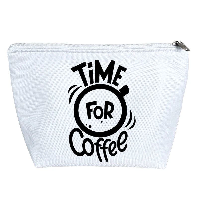 کیف لوازم آرایش دخترانه خندالو مدل وقت قهوه کد 5877