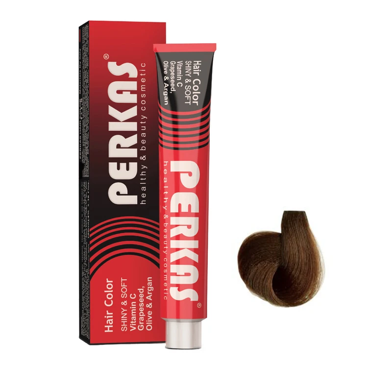 رنگ مو پرکاس شماره 6.073 حجم 100 میلی‌لیتر رنگ برزیلی