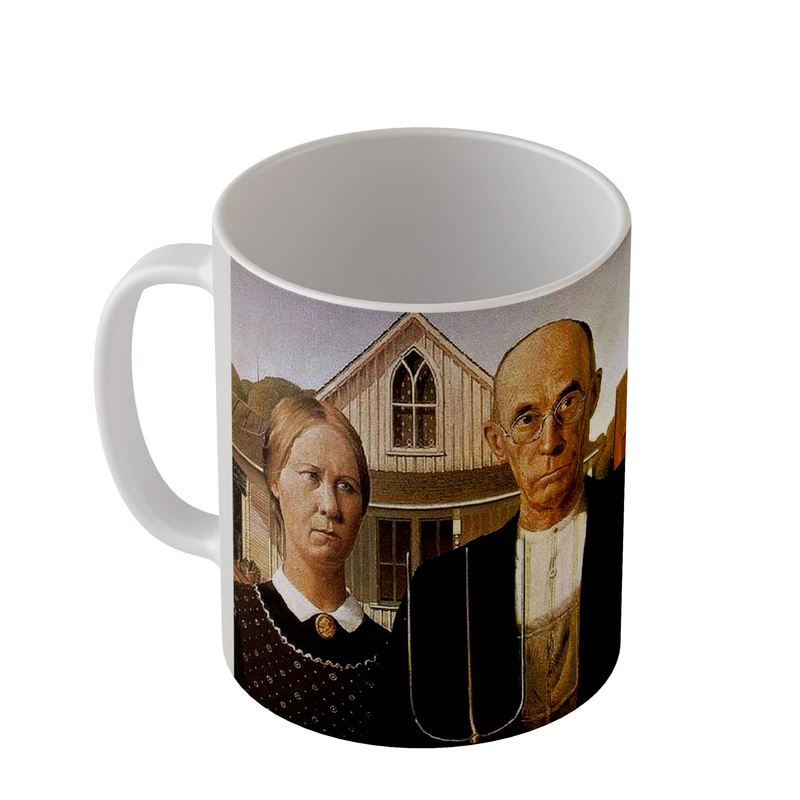 کاشی طرح نقاشی گوتیک از وود مدل m3030