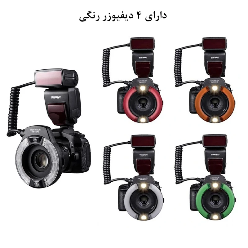 فلاش دوربین یونگنو مدل YN-14EX II عکس شماره 5