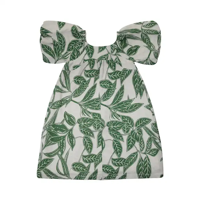 پیراهن دخترانه فیورلا مدل فارست 44004