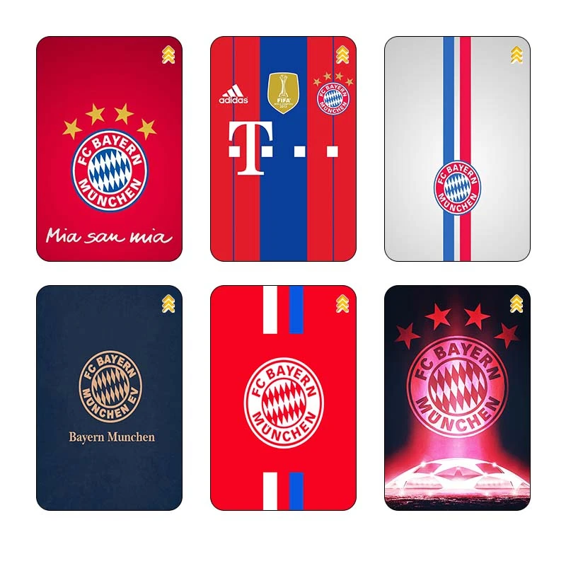 استیکر کارت مدل سام نگار طرح بایرن مونیخ Bayern Munich کد SP1327 مجموعه 6 عددی