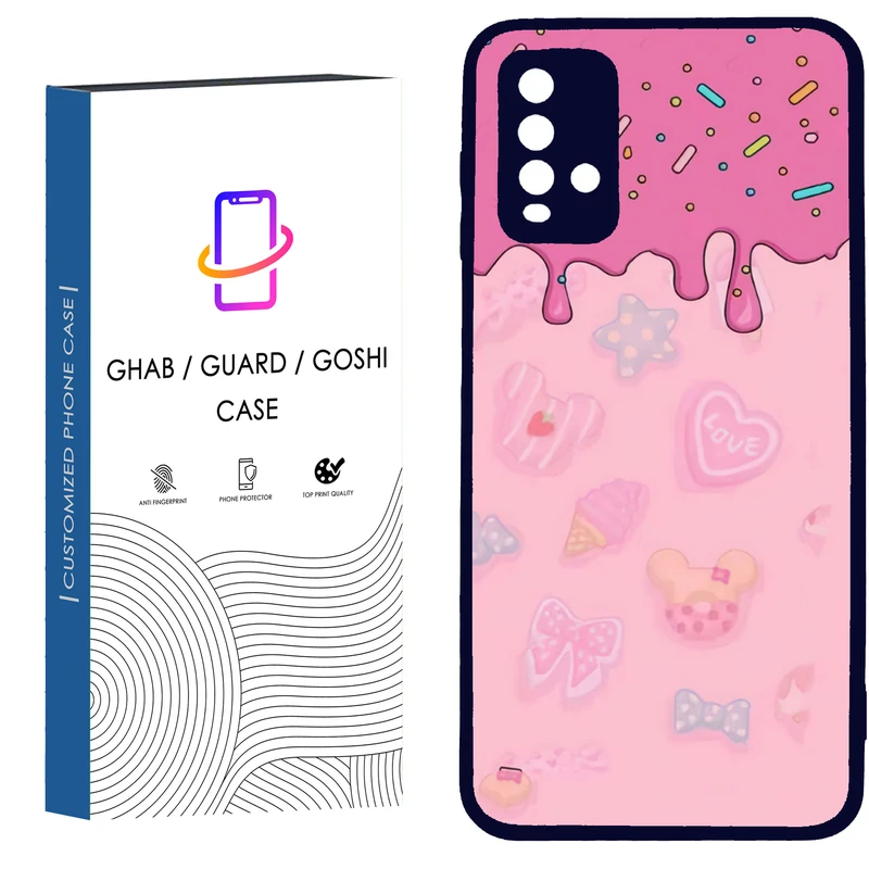 کاور قاب گارد گوشی طرح دخترانه کد - TPU - BN مناسب برای گوشی موبایل  شیائومی Redmi Note 9 4G / Redmi 9T