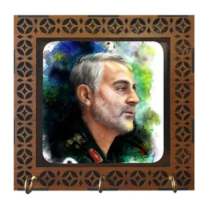 جا کلیدی مدل D1035 طرح سردار شهید حاج قاسم سلیمانی