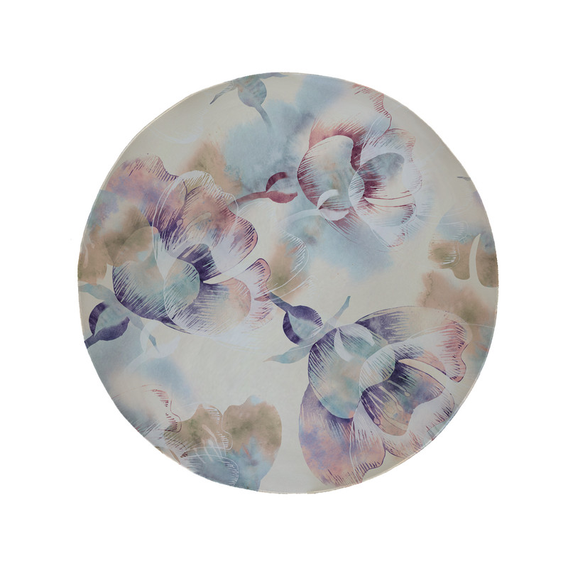 پادری مدل دایره طرح گل کد 5596 سایز 90 × 90 سانتی متر 