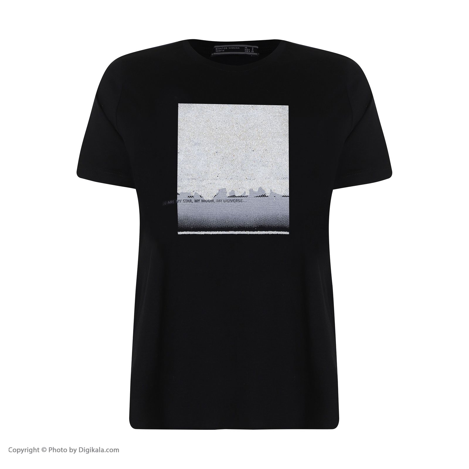 تی شرت آستین کوتاه زنانه زانتوس مدل 14918-99 -  - 2