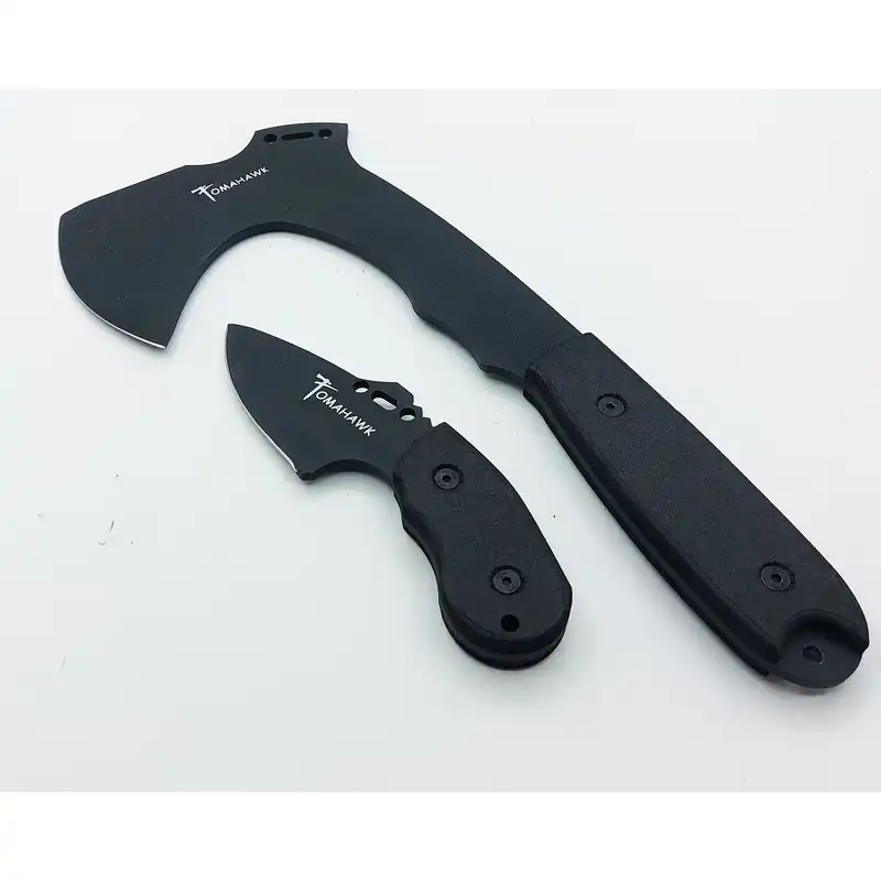 تبر و چاقو سفری توماهاوک مدل bck Tinkos