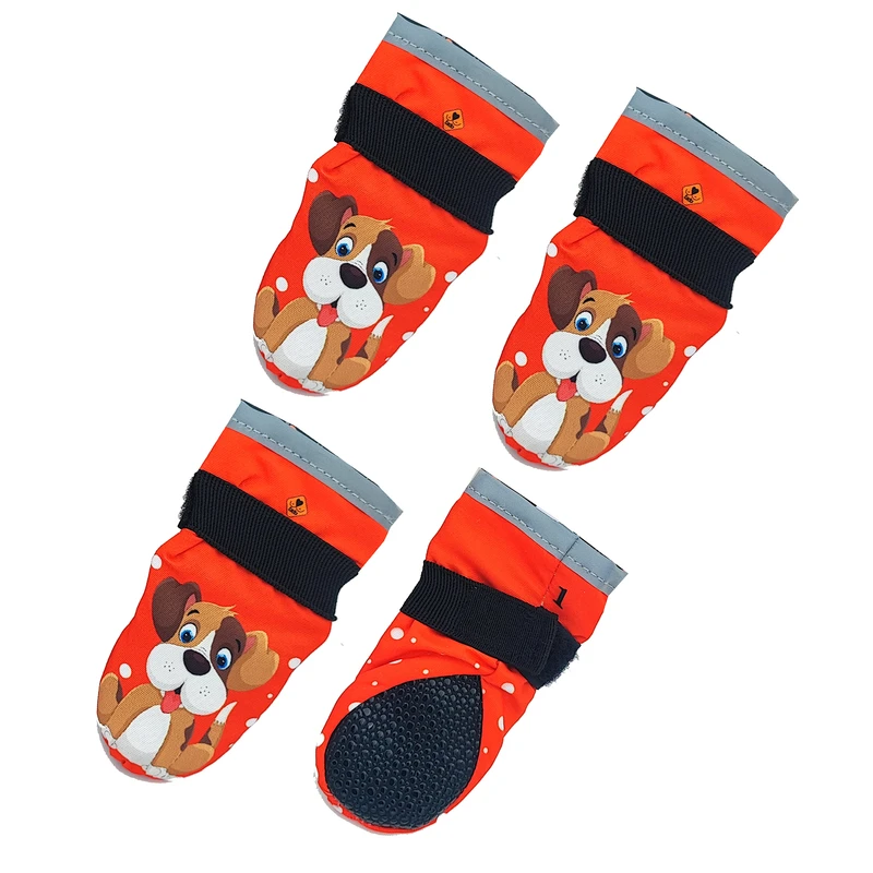 پاپوش سگ تادو کد P102 سایز 2 بسته 4 عددی