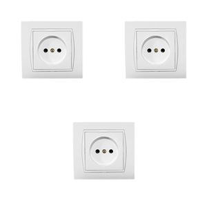 پریز برق پارت الکتریک مدل Azin مجموعه 3 عددی