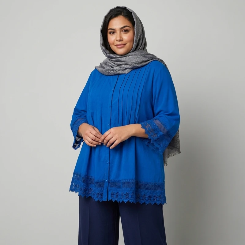 مانتو زنانه بلیر پلاس مدل 4338