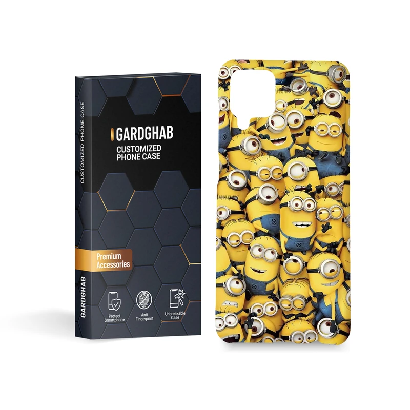 کاور گارد قاب مدل مینیون مناسب برای گوشی موبایل سامسونگ Galaxy A12