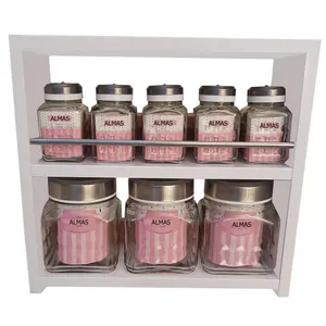 ست جاادویه 8 پارچه الماس مدل شطرنجی کد 2021