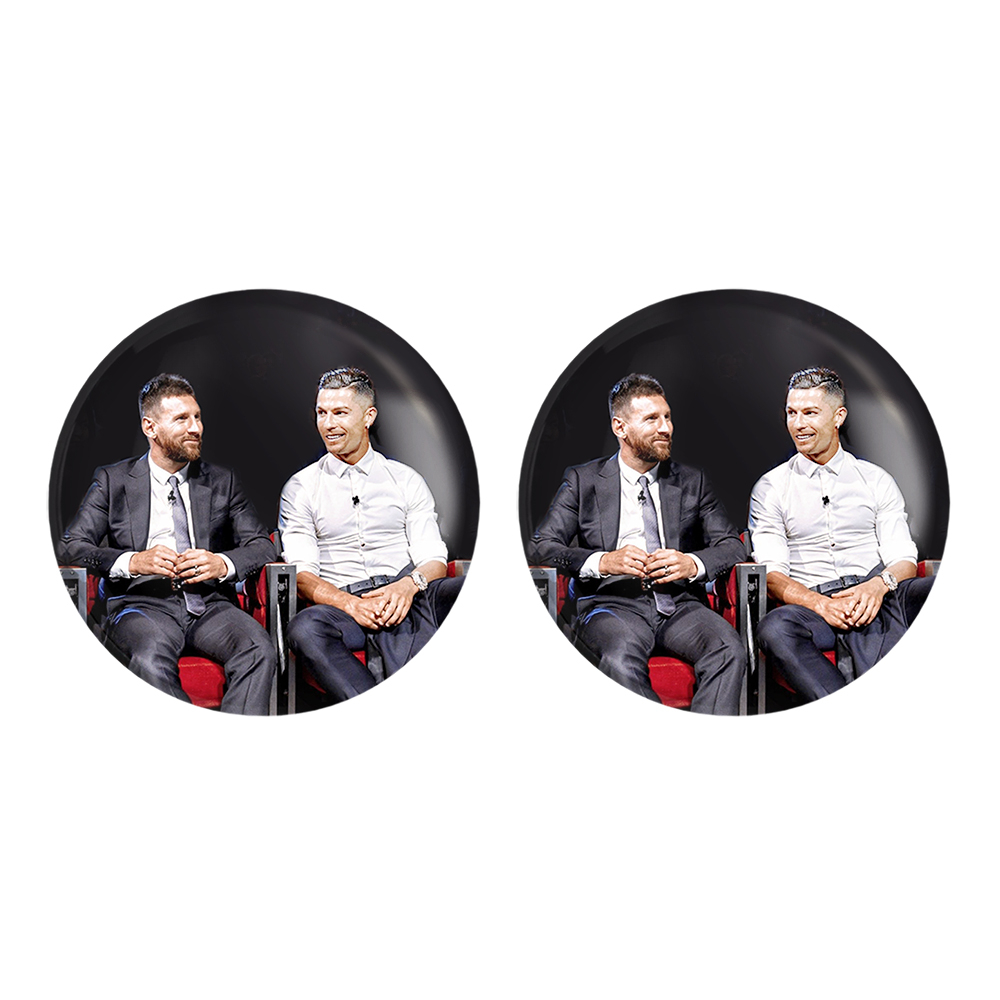 پیکسل خندالو مدل کریستیانو رونالدو و لیونل مسی کد 13997 به همراه مگنت