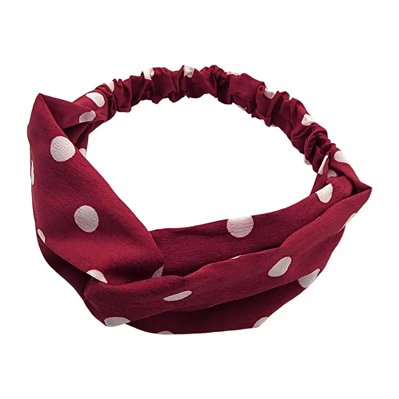 هدبند زنانه مدل خالدار کد PRC261