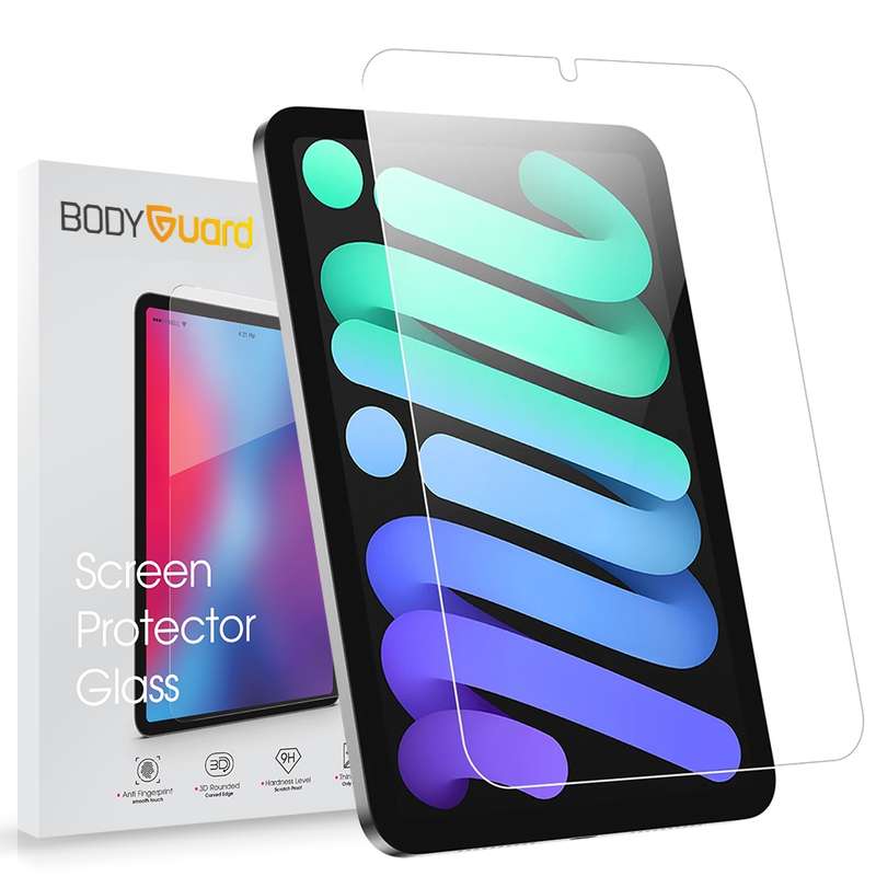 محافظ صفحه نمایش شیشه ای بادیگارد مدل TabG مناسب برای تبلت اپل مدل iPad Mini 7 2024 محافظ صفحه نمایش شیشه ای بادیگارد مدل TabG مناسب برای تبلت اپل مدل iPad Mini 7 2024